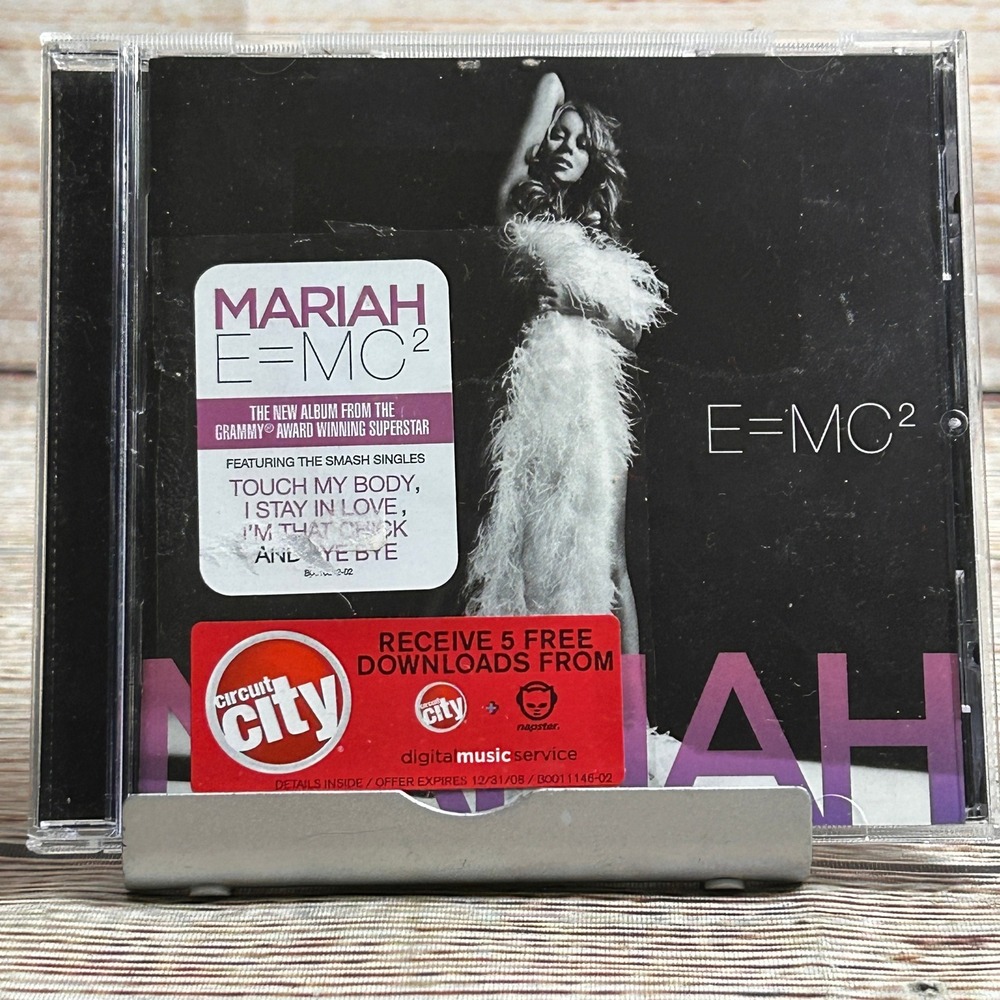 Mariah Carey E=MC2 CD Album 2008 Island Records Touch My Body